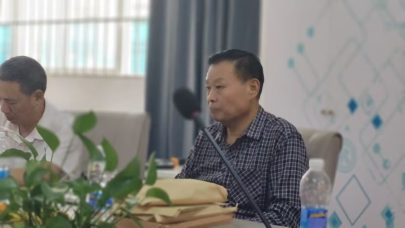 萧劲风先生考察桂林通天开泰公司