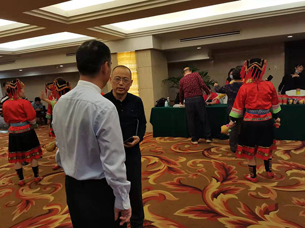 在桂林恭城县，建起了俞梦孙院士人民健康系统工程首个示范基地